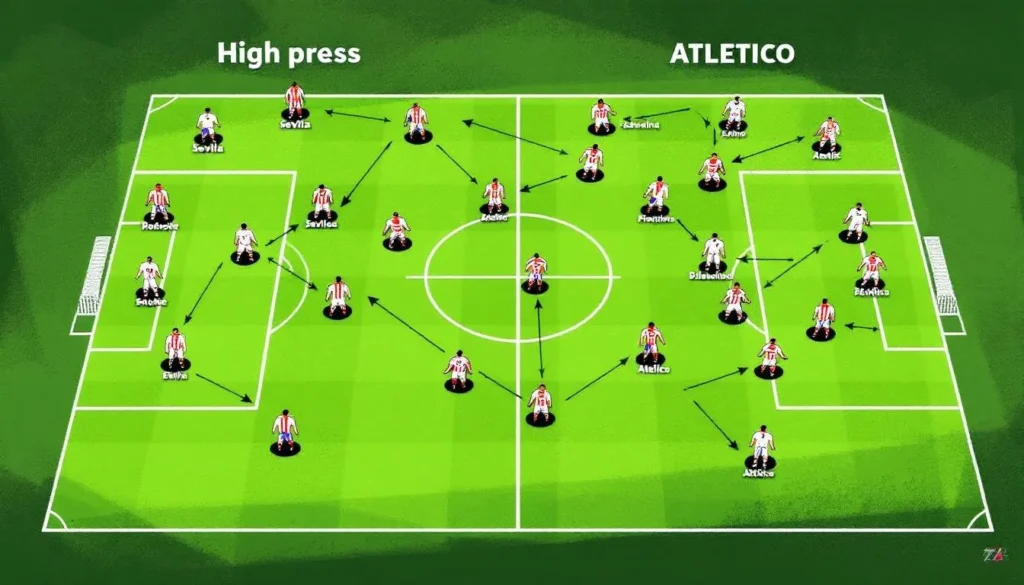 Sevilla Outmaneuver Atlético in Crucial La Liga Clash